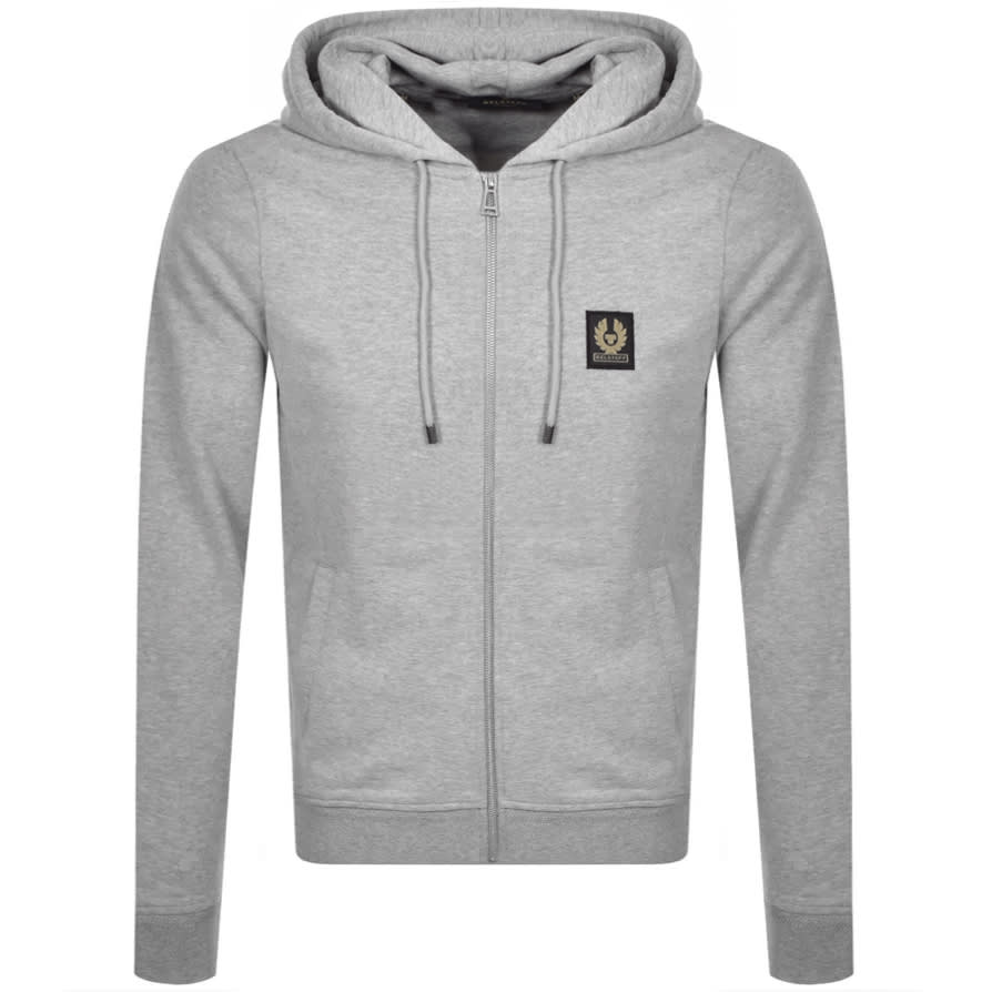 Alternative Image for ProductBelstaff Full Zip Hoodie Grey1